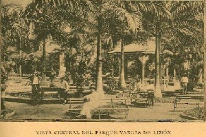 Parque de Limón, vista central